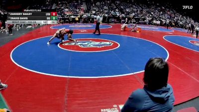 120-2A Cons. Semi - Travis Davis, Hardaway vs Zakkery Bailey, Lakeview Ft. Oglethorpe HS