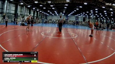 115 lbs Rd# 9- 2:15pm Saturday Final Pool - Coen Opfer, Team BAM vs Zachary Donalson, Oklahoma Elite