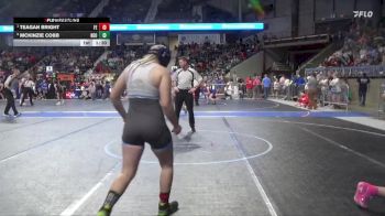 150 lbs Quarterfinal - Teagan Bright, Falcon Empire vs McKinzie Cobb, Neodesha