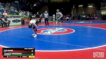 5A-120 lbs Cons. Round 2 - Charles Henderson, Eastside Hs vs Tye Daniel, Ola