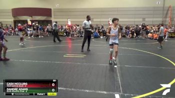 80 lbs Round 4 (6 Team) - Dandre Adams, Elite Athletic Club vs Cash McClurg, Team Gotcha Blue