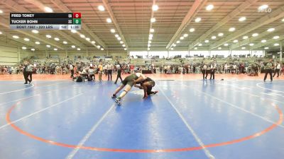 220 lbs Round Of 32 - Fred Toney, GA vs Tucker Bohn, SC