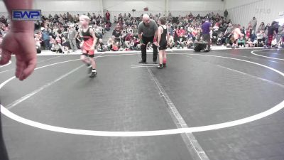 52 lbs Rr Rnd 1 - Connor Kincaid, Runestone vs Timmy McCall, Fort Gibson Youth Wrestling