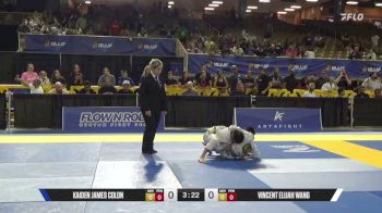 Vincent Elijah Wang vs Kaiden James Colon 2026 Pan Kids Jiu-Jitsu IBJJF Championship