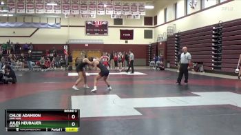 JV-4 lbs Round 3 - Chloe Adamson, Linn-Mar vs Jules Neubauer, Denver