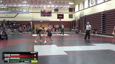 JV-4 lbs Round 3 - Chloe Adamson, Linn-Mar vs Jules Neubauer, Denver