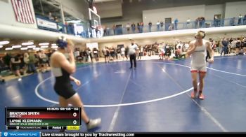 132 lbs Quarterfinal - Layne Kleimann, Sons Of Atlas Wrestling Club vs Brayden Smith, Park City