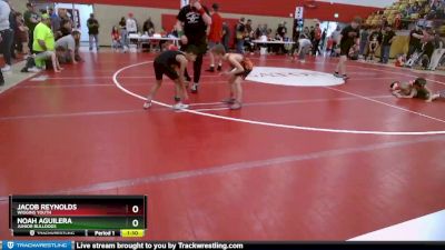 58-61 lbs Round 5 - Noah Aguilera, Junior Bulldogs vs Jacob Reynolds, Wiggins Youth