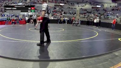 215 lbs Quarterfinal - Brady Long, Dekalb vs Austin Ringeisen, Maconaquah