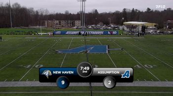 Replay: New Haven vs Assumption | Mar 29 @ 1 PM