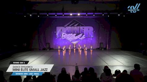 Dance Dynamics - Mini Elite Small Jazz [2025 Mini - Jazz - Small Day 2] 2025 Power Dance Grand Nationals