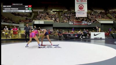 Champ. Round 1 - Mia Alejo, Oceanside High School Wrestling vs Jaevani Persaud, Delta Wrestling Club