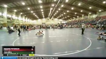 83 lbs Round 1 (4 Team) - Max Bell, Gold Rush Wrestling vs Riggins Peterson, Idaho 2