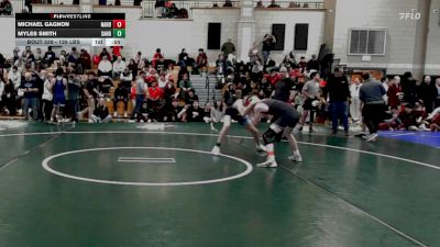 126 lbs Consi Of 16 #2 - Michael Gagnon, North Andover vs Myles Smith, Sandwich