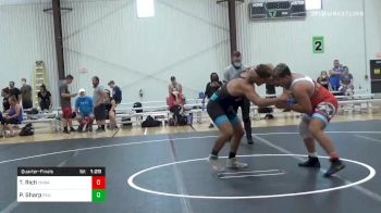 285 lbs Quarterfinal - Tyler Rich, Okwa vs Paul Sharp, Red Wave