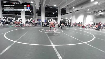 U20 Freestyle FS - 79 lbs Cons. Round 2 - Simon Jarrell, Askeo International Mat Club vs Ayden Flores, CMWC