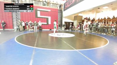 165 lbs Round Of 16 - Sawyer Ayotte, Shepherd Hill vs Patrick Murphy, Hopkinton