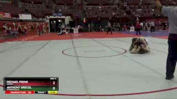 D1-150 lbs Cons. Round 1 - Michael Frenk, Solon vs Anthony Grecol, Strongsville