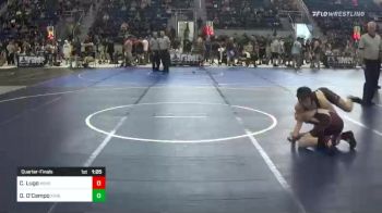 105 lbs Quarterfinal - Chance Lugo, Winslow Wrestling vs Daric O'Campo, Kingman