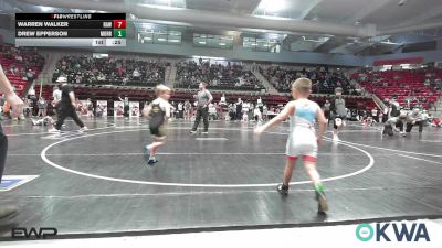 49 lbs Consi Of 8 #1 - Jaxen Henderson, Beggs Youth Wrestling Program vs Jaxon Hale, Collinsville Cardinal Youth Wrestling