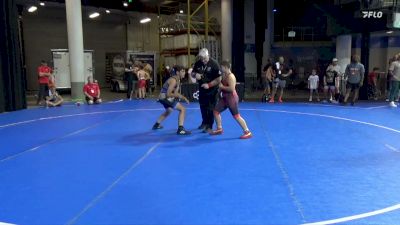 135 lbs Cons. Quarters - Logan Raef, Team Indiana vs Joseph Englese, ISI WC