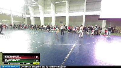 100 lbs Cons. Round 2 - Drake Wisvary, Idaho vs Romolo Lopez, Montrose Elite Wrestling