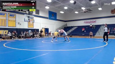 285 lbs Quarterfinals (16 Team) - Augustus Johns, Labette Community College vs Thomas Mayer, Trinidad State