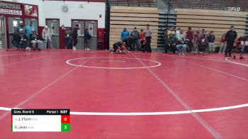138 lbs Cons. Round 5 - Jax Flynn, Pendleton vs Sebastien Jean, Warren Wrestling Academy