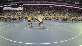D3-106 lbs Champ. Round 1 - Brody Ashley, Coloma vs Diego Silva, Alma HS
