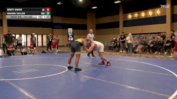 165 lbs 7th Place - Brett Smith, Northern Illinois vs Shawn Taylor, West Virginia