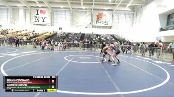 108 lbs Cons. Round 2 - Jayden Miesch, Brockport Jr Blue Devils Wrestling Club vs Sean Mcdonald, Revolution Elite Wrestling