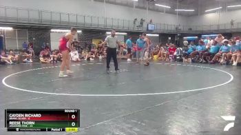 138 lbs Round 1 (6 Team) - Reese Thorn, Assassins Pink vs Cayden Richard, BRAWL Silver