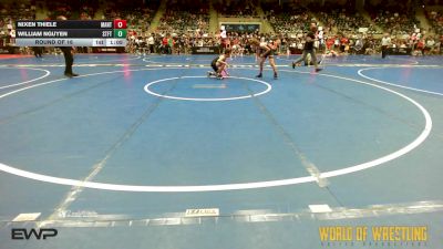 96 lbs Round Of 16 - Nixen Thiele, Mantanano Training Center (MTC) vs William Nguyen, Standfast