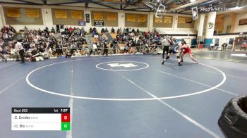 170 lbs Semifinal - Cole Snider, Branford vs Connor Bly, Suffield/Windsor Locks