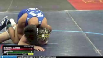 138 lbs Cons. Round 4 - Christian Barroso, Segerstrom vs Isaiah Rea, Norco