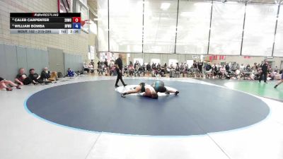 215-285 lbs Round 4 - Caleb Carpenter, 208 Badgers Wrestling Club vs William Bomba, Bonners Ferry Wrestling Club