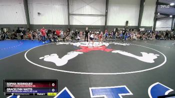 82-90 lbs Round 5 - Sophia Rodriguez, Victory Wrestling-Central WA vs Gracelynn Watts, Team Aggression Wrestling Club