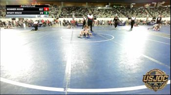 70 lbs Consi Of 8 #2 - Konner Hood, Weatherford Youth Wrestling vs Wyatt Holtz, Coweta Tiger Wrestling