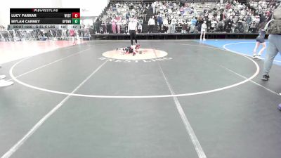 Quarterfinal - Lucy Farrar, Westerly Bulldogs vs Mylah Carney, Upper Township