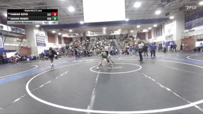 106 lbs Cons. Round 1 - Fabian Soto, Los Altos vs Isaiah Rubio, Eisenhower