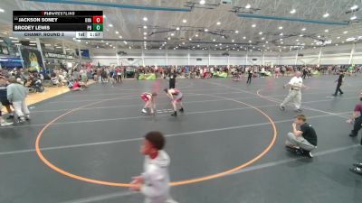 106 lbs Champ. Round 3 - Jackson Soney, Unattached vs Brodey Lewis, Unattached