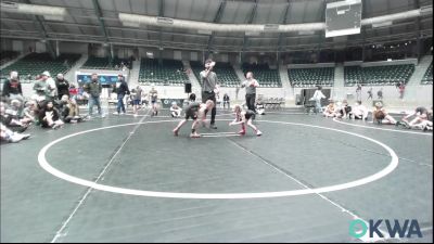 46 lbs 3rd Place - Remi Norrell, Prime Wrestling vs Kashton Legg, Keystone Kids Wrestling Club