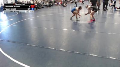 138 lbs Cons. Round 1 - Lucy Miller, Luther vs Siobhan Rogers, Quincy
