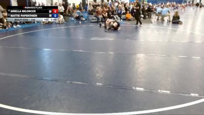 138 lbs Champ. Round 2 - Ariella Miloncus, Quincy vs Mattie Papenthien, Dubuque