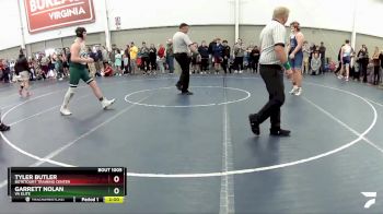 215 lbs Round 1 - Tyler Butler, Botetourt Training Center vs Garrett Nolan, VA Elite