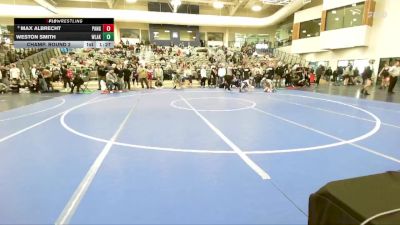 132 lbs Champ. Round 2 - Weston Smith, Westlake vs Max Albrecht, Panguitch