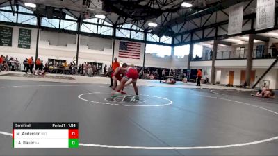 155-169 lbs Semifinal - Anthony Bauer, Alber Athletics vs Mason Anderson, Big Game Wrestling Club