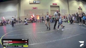 70 lbs Round 4 - Briggs Ryan, Eagle Claw vs Damien Tripp, Mid Mitten WC