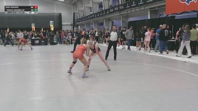 110 lbs Cons. Rd Of 16 - Janie Gerarde, SPARTAN MAT CLUB vs Gracie Obermiller, Island Girls