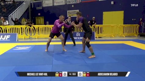 Abdelhakim Belabed vs Michael Lee Vant-Hul 2025 Pan IBJJF Jiu-Jitsu No-Gi Championship